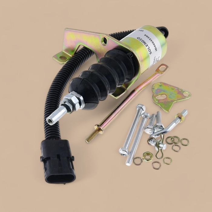 Trombetta 12V Fuel Shutoff Solenoid 30-00394-00 Compatible for Deutz Engine F3L912W Carrier 69GL15-114 69GL15-134