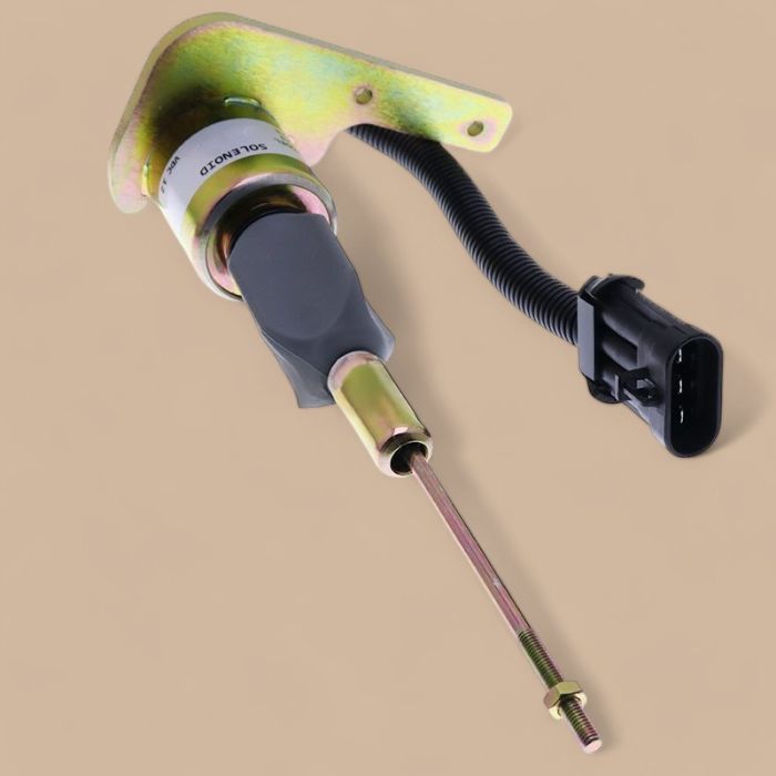 Navistar 12V Fuel Shutdown Solenoid Valve 1820453C91 Compatible for Navistar DT466 DT466E Engine