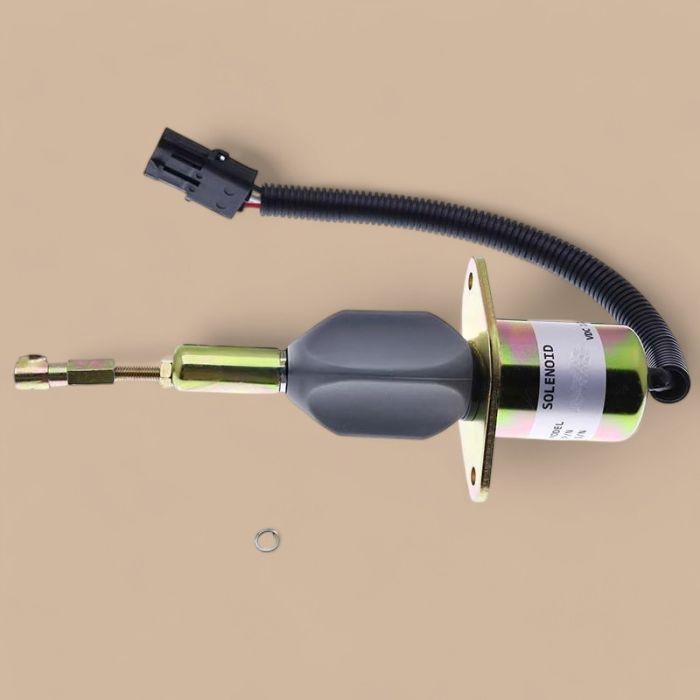 Cummins 12V Stop Solenoid 3928160 SA-4293-12 Compatible for Cummins Engine 6C8.3 ISC8.3 ISL9 QSC8.3 QSL9
