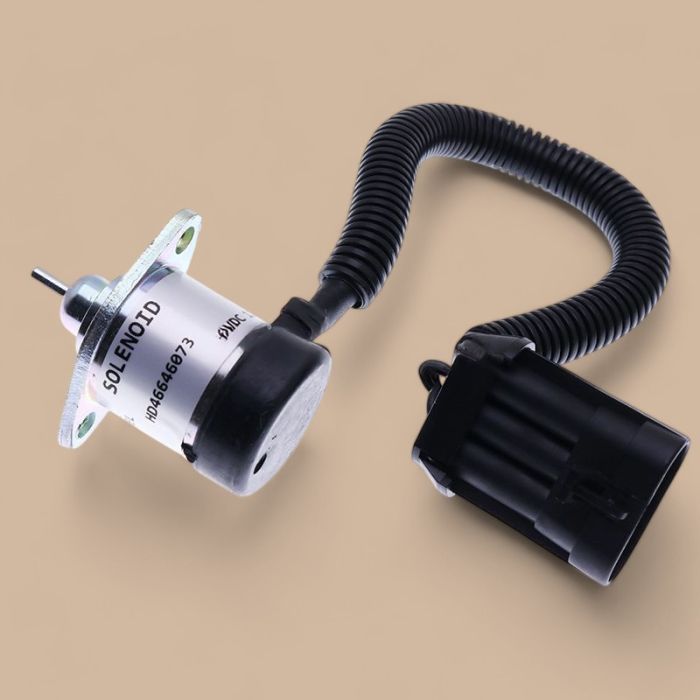 Bobcat 12V Stop Shut Off Solenoid 6689034 Compatible for Bobcat Loader A300 A770 S220 S250 S300 S330 S750 S770 S850 T250 T320 T770 T870