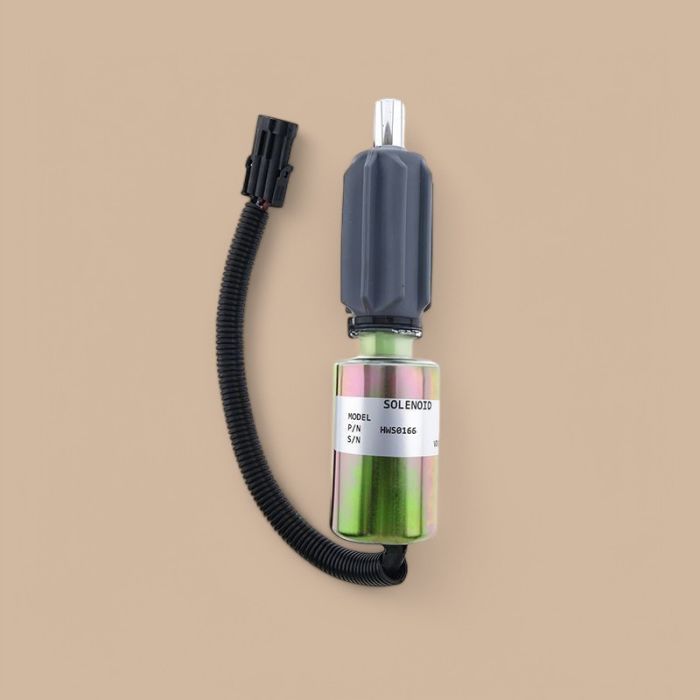 CASE 12V Fuel Shutoff Solenoid J921978 Compatible for CASE Tractor 7110 7120 7130 7140 7150