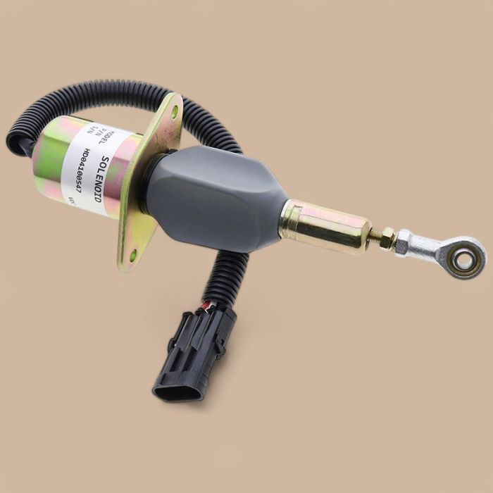 Komatsu 24V Stop Solenoid 6742-01-0330 Compatible for Komatsu PC300-6 850B 870B GD650A-2 WA320-3 WA380-3 WA420-3