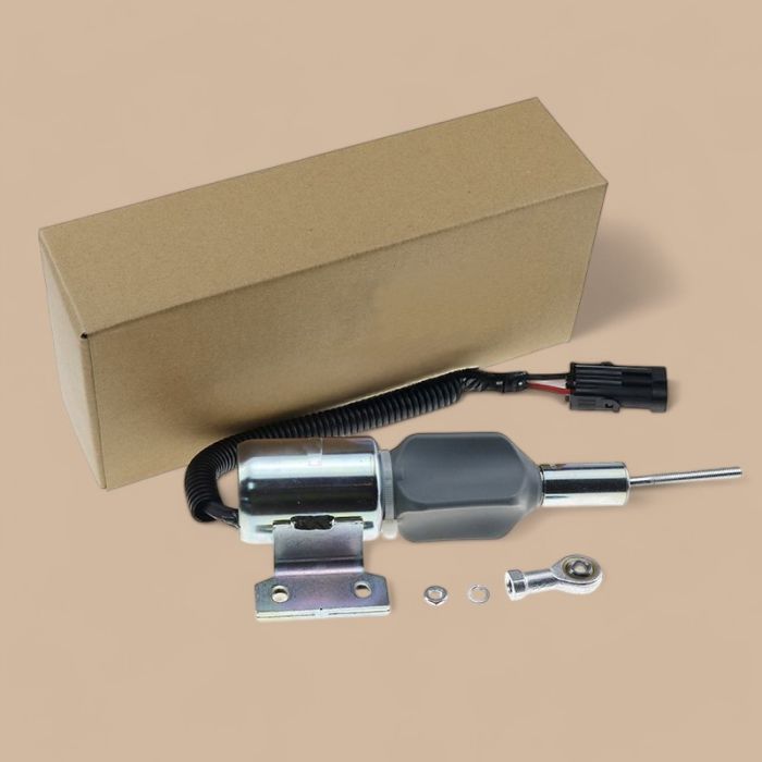 Cummins 24V Fuel Shut Off Solenoid 3932329 SA-4891-24 Compatible for Cummins 5.9L 6BT Engine