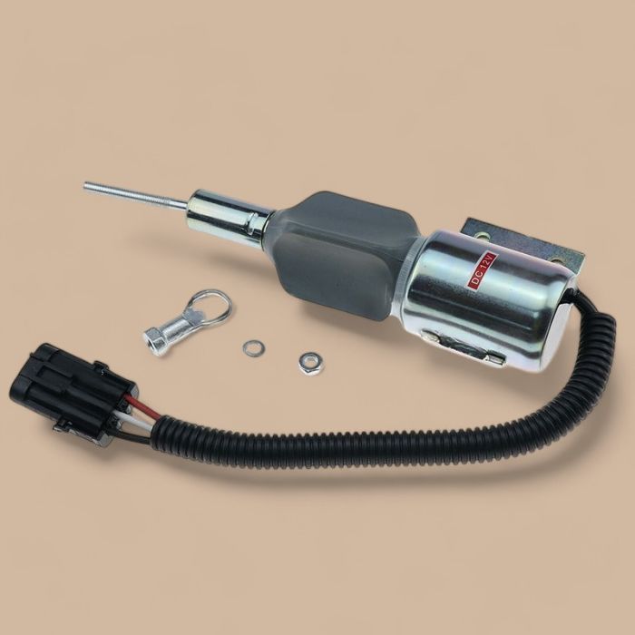 CASE 12V Stop Solenoid J932529 Compatible for CASE 580SL 590SL 686G 688G 1840 60XT 70XT 75XT 85XT 90XT 95XT SPX3150