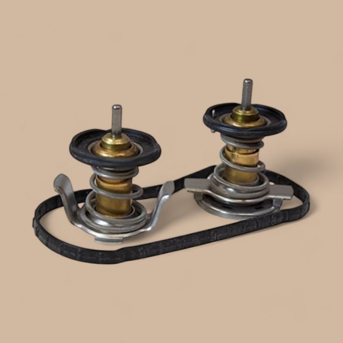 Ford Thermostat And Gasket Kit 8C3Z-8575-D Compatible for Ford F-250 350 450 550 Super Duty 2008-2010