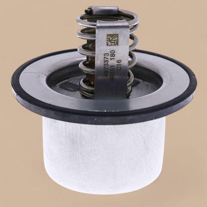 Cummins 180° Thermostat 4973373 4318197 Compatible for Cummins ISX N14 L10 Engine