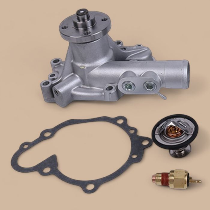 Yanmar Water Pump 129907-42000 & Thermostat 121850-49810 Sensor 121250-44901 Compatible for Yanmar Engine 4TNV94L 4TNV98 4TNV98T