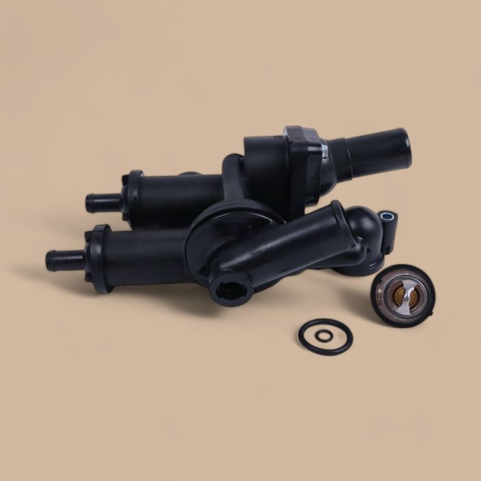 Dodge Thermostat With Housing Assembly Kit 68003582AB Compatible for Dodge Journey Jeep Compass Patriot Chrysler 200