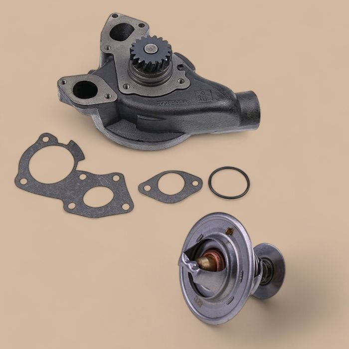Perkins Water Pump U5MW0092 U5MW0159 With Thermostat 2485613 Compatible for Perkins Engine 1006.60 1006.60T
