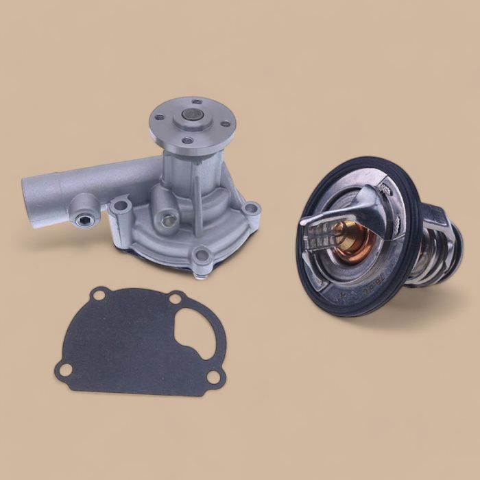 Mitsubishi Water Pump 270-6252 With Thermostat 103-9766 Compatible for Mitsubishi Engine S3Q2 S4Q2T Caterpillar CAT Excavator 303.5C 303.5D 303C 304C 304D 305.5D 305C 305D