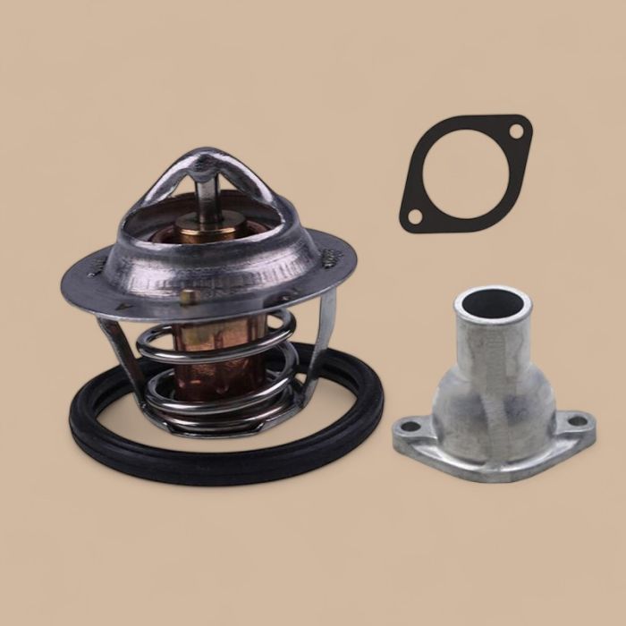 Isuzu Thermostat With Gasket 8971606540 8972646901 Compatible for Isuzu Engine 3KC2 3KR1 3KR2 3LD1 4JB1 4LE1