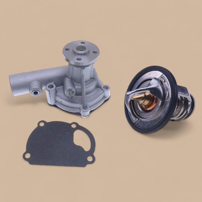 Mitsubishi Water Pump 32C45-00023 With Thermostat Compatible for Mitsubishi Engine S4Q S4Q2 S3Q2 S4Q2T