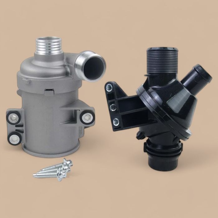 BMW Water Pump & Coolant Thermostat 11517604027 11518635089 Compatible for BMW Z4 X4 X3