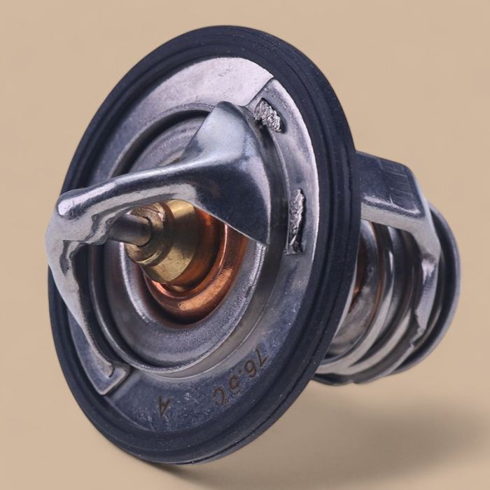 Kubota Thermostat XJAF-00860 Compatible for Mitsubsihi Engine S4Q S4S S6S Hyundai Forklift 35DS-7 40DS-7 45DS-7 80D-7 50DS-7E 35DA-7E 40DA-7E 50DA-7E HDF50-7S HDF70-7S