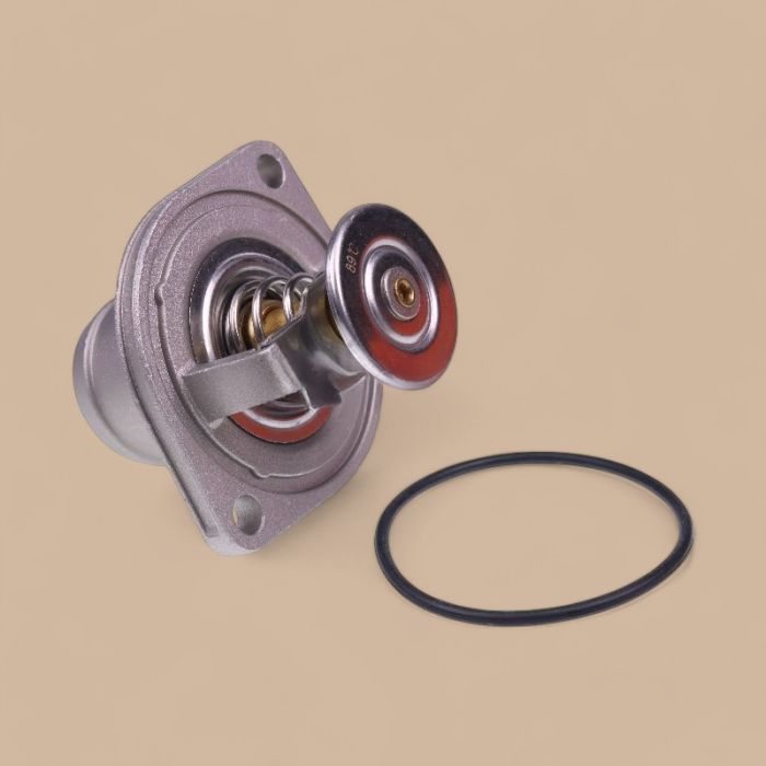 Ford Thermostat with Gasket 141657 406760 Compatible for Ford E-150 E-250 E-350 E-450 F-250 F-350 F-450 F-550 6.0L Powerstroke