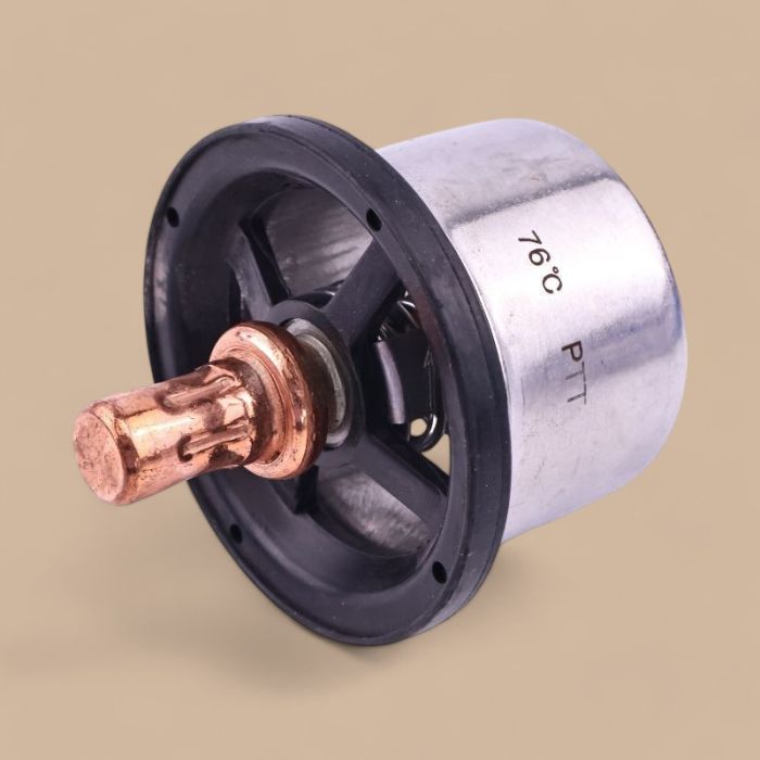 Case Thermostat 504096443 Compatible for Case IH F2CFA614AE010 F2CFE614FB004 Engine Patriot4440 5140 6140 A8000 A8800 Titan3030