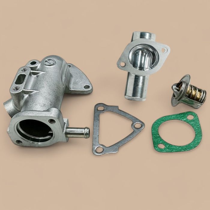 Carrier Complete Water Flange 944310 Thermostat 944305 Cover 7102790 With Gasket 944299 942120 Compatible for Carrier Engine CT2-29TV CT2.29 CT3-44TV CT3.44