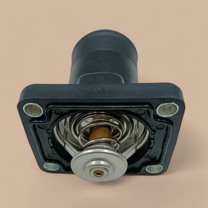 Perkins Thermostat Assembly 02/202411 02/202106 Compatible for Perkins Engine 1004.40 1006.60 JCB Loader 2CX 3CX 4CX 5CX 411 416 214E 