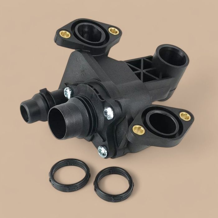 Citroen Coolant Thermostat 1338E7 1336Y3 Compatible for Citroen C5 C6 Peugeot 407 607 2.7 HDi 3.0 HDi