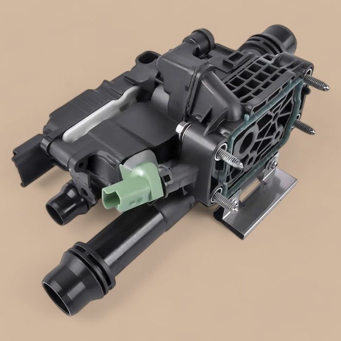 Citroen Coolant Thermostat 9850364680 9803549480 Compatible for Citroen Berlingo C-Elysee DS3 Peugeot 2008 308 Expert 1.6 BlueHDI