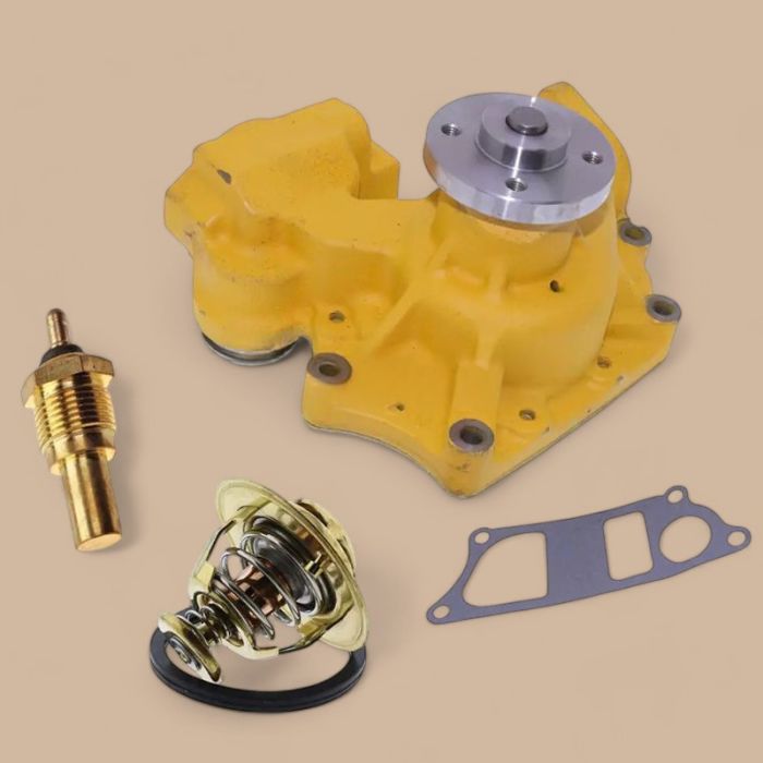 Komatsu Water Pump & Thermostat & Sensor Compatible for Komatsu Engine 4D95 Dozer D20-6 D21-6 D20-7 D21A-6