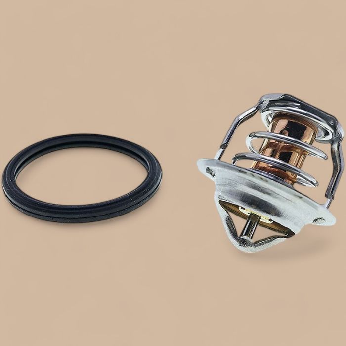 Kubota Thermostat 6680512 With Gasket Compatible for Kubota D902 D1105 D1305 D1402 V1505 V1703 V1902 V2203 Bobcat 463 553 643 645 743 751 753