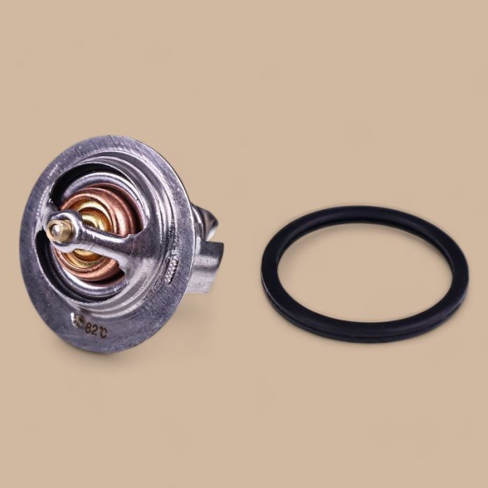 Mitsubishi Thermostat 195-8473 Compatible for Mitsubishi Engine K4N S4L2 Caterpillar CAT Excavator 304 304CR 305 305CR 