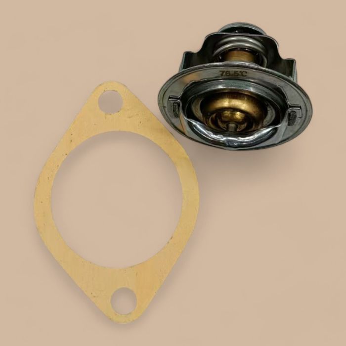 Isuzu Thermostat With Gasket 8943825450 Compatible for Isuzu Engine 3KC1 3KR1 3KR2 Hitachi Excavator EX12 EX15 EX20UR EX20UR-2 EX22 EX25 EX30 EX30UR EX30UR-2 EX35 EX40UR EX40UR-2