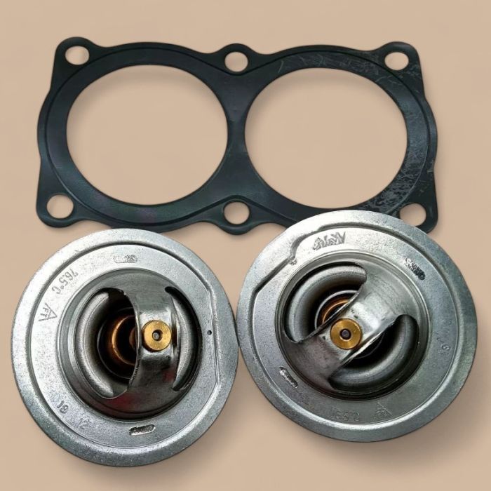 Mitsubishi Thermostat Kit ME996003 Compatible for Mitsubishi Engine 6D22 6D24 Generac 0A53990279