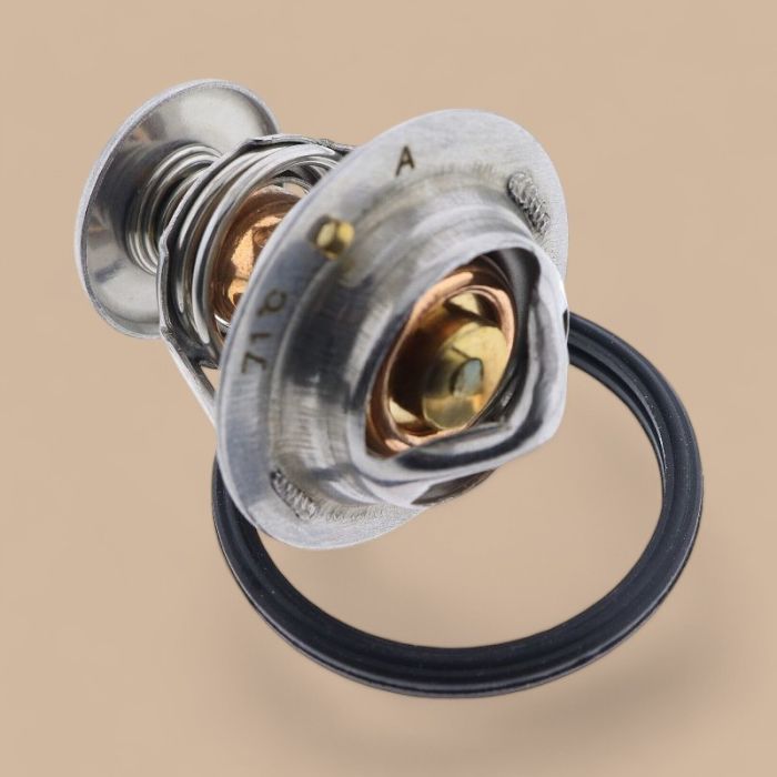 Komatsu Thermostat YM129155-49801 Compatible for Komatsu Engine 3D82AE-3 3D82AE-5 3D82AE-6 3D84E-5 3D88E-5 3D88E-6 4D88E-3 4D88E-5 4D88E-6 S3D84E-5 S4D84E-5