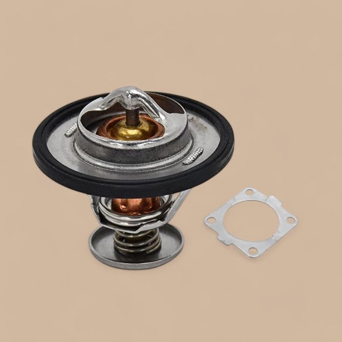 Yanmar Thermostat With Gasket 121850-49800 121850-49540 Compatible for Yanmar Engine 4TNV98 Doosan Excavator Solar55W-V Solar75-V