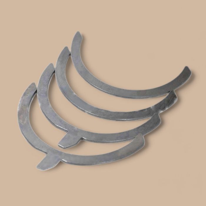 Toyota 4PCS Thrust Washer 11011-UC010 Compatible for Toyota Engine 1DZ Forklift 02-2TD15 02-2TD18 02-2TD20 02-2TD23 02-2TD25 2TD20 2TD25