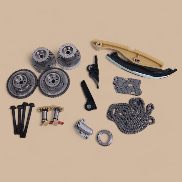 Ford Timing Chain Kit AT4Z6L266B Compatible for Ford Mustang Taurus Transit F-150 Explorer Lincoln Nautilus Navigator 3.3L 3.5L 3.7L