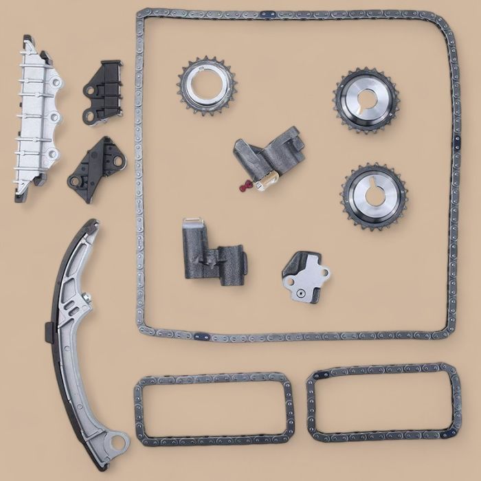 Nissan Timing Chain Kit 13091-2Y001 13028-31U00 Compatible for 01-04 Nissan Pathfinder 01-03 Infiniti QX4 3.5L VQ35DE