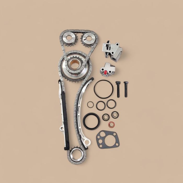 Nissan Timing Chain Kit 13085-1E401 13021-53J00 Compatible for Nissan Engine KA24DE Vehicle Altima Frontier Xterra