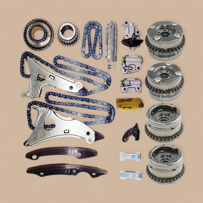 Mercedes Timing Chain Kit Camshaft Adjuster Compatible for Mercedes Benz M276 Engine ML350 E400 GL450 W212
