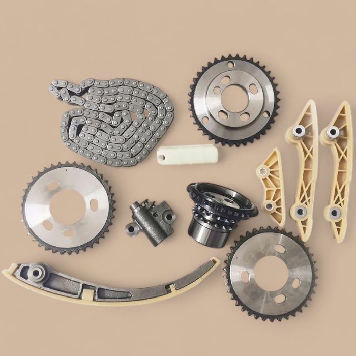 Ford Timing Chain Kit YC1Q-6268-AA YC1Q6268AA 4C1Q6K261BA Compatible for Ford Transit 2.4 D2FA D4FA F4FA H9FA