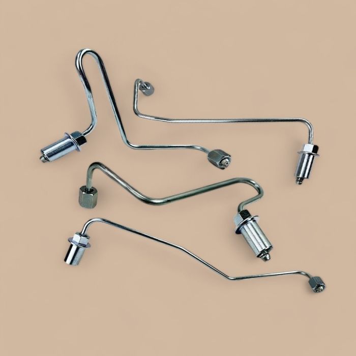 Kubota Fuel Injection Line Kit 6685940 6685941 6685942 6685943 Compatible for Kubota Engine V3300 V3800 Bobcat Loader S220 S250 S300 S770 T250 T320