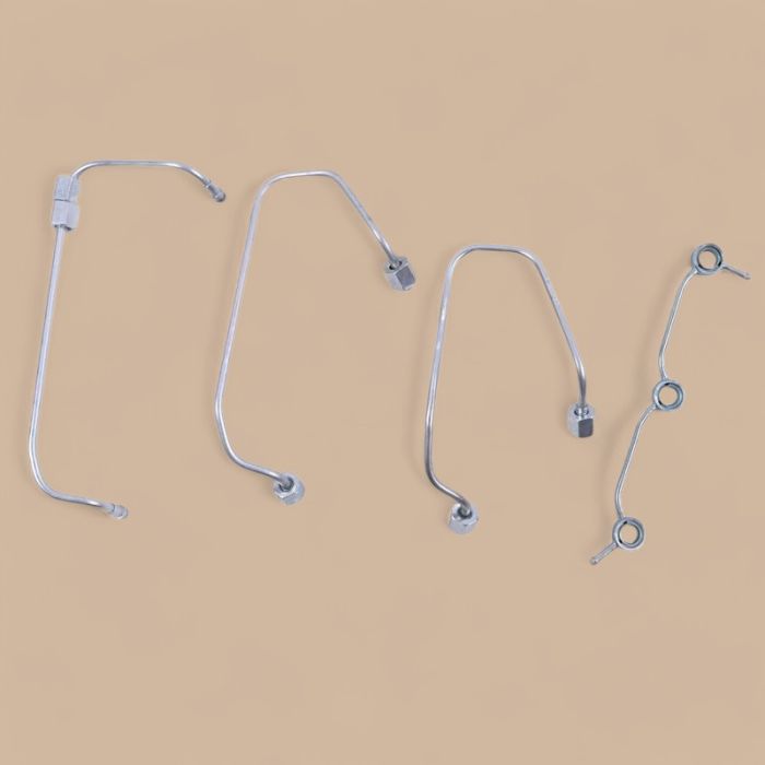 Kubota Fuel Injector Pipe Set Compatible for Kubota Engine D1503 D1403 D1803 D1703 Tractor L2500 L2600 L3000 L3200 L3700 L3800 L2800 L2900 L3010 L3130 L3200 L3240 L3300