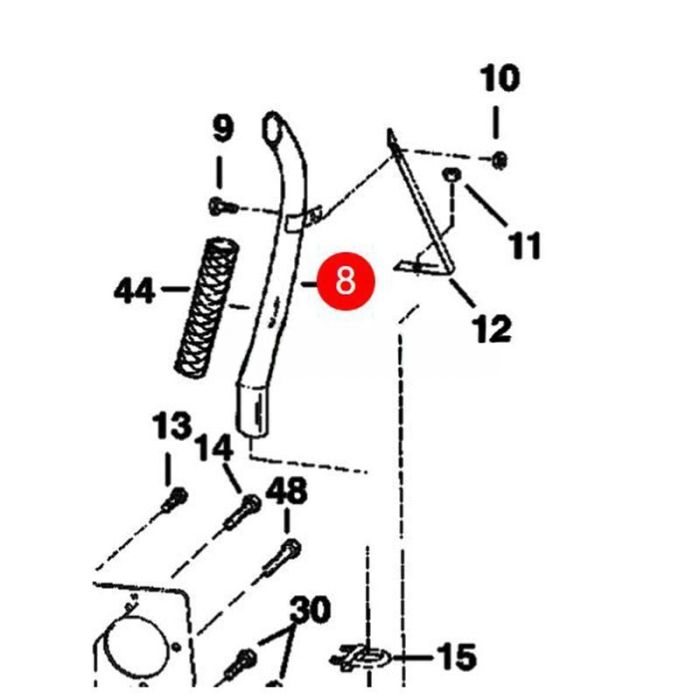 Bobcat Tube Exhaust 6676236 Compatible for Bobcat Loader 553