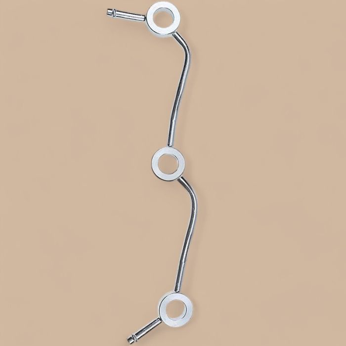 Kubota Overflow Pipe Assy 6672404 Compatible for Kubota Engine D1005 D1105 Bobcat Loader B100 463 553 S70 Excavator E25 E26