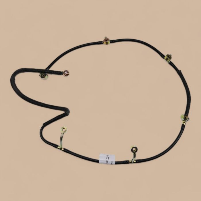 CASE Manifold Fuel Return Pipe J920595 75286118 76192300 Compatible for CASE Engine 6830T 6831T Excavator 9040 9045B Tractor 7110 7220 8910 9240 9310 MX255 MX200