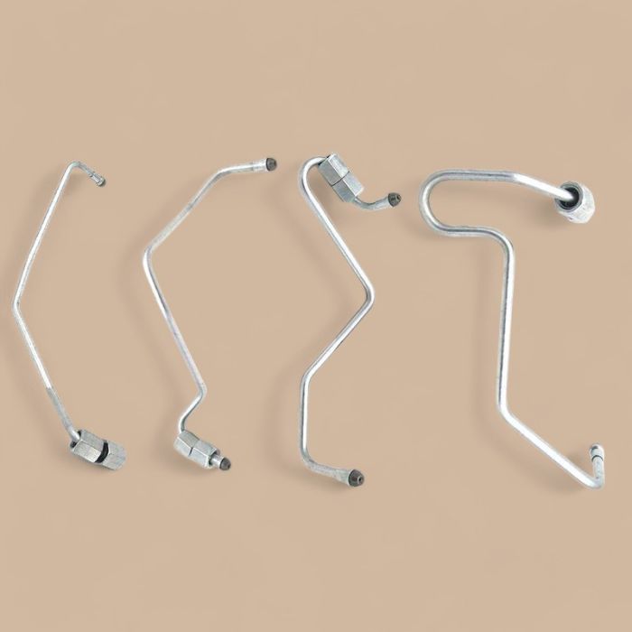 Isuzu Fuel Injector Pipe Set 8970177881 8970177871 8970177891 8970177901 Compatible for Isuzu Engine 4JG1 4JB1 Hitachi Excavator ZX60 ZX70 ZX75UR ZX80SB