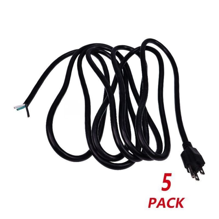 RIDGID 5 Pcs Toledo Pipe 46740 Power Cord Compatible for RIDGID® 300 535 1224 Pipe Threader