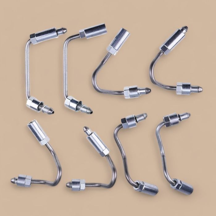 Chevrolet Fuel Injector Line Set 97371994 97371995 97371996 97371997 Compatible for Chevrolet Silverado GMC Sierra 2500 3500 GM LBZ Duramax 6.6L Classic