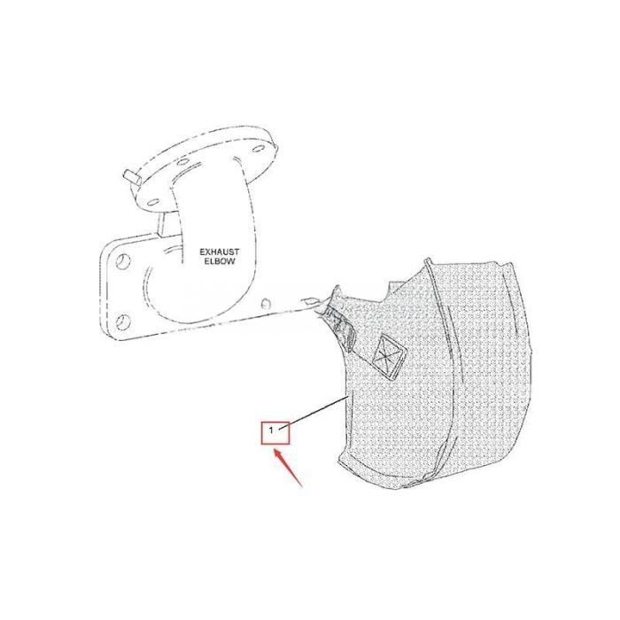 Caterpillar Exhaust Pipe Sleeve 272-9714 Compatible for Caterpillar CAT Engine C4.4