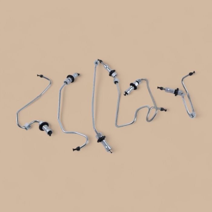 Caterpillar Fuel Injection Pipe Kit Compatible for Caterpillar CAT Engine C6.6 Excavator 320D M316D M318D Loader 924H 930H 938H