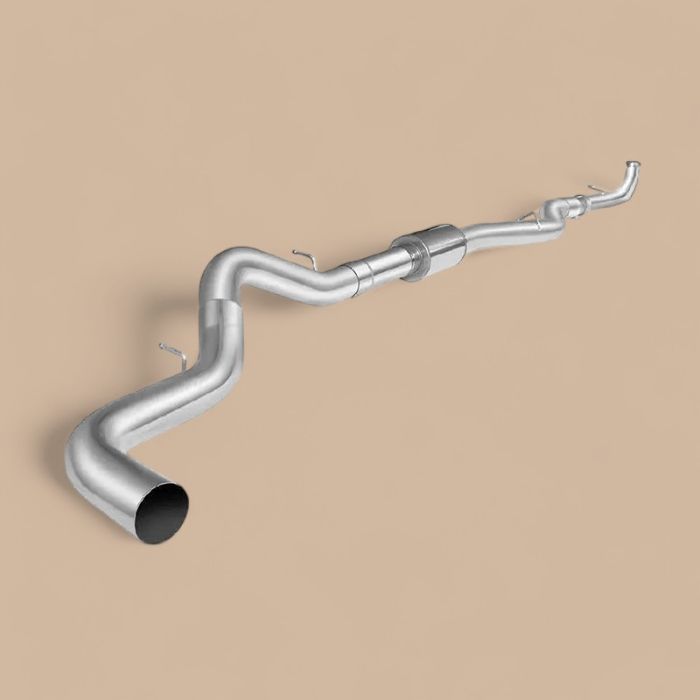 GM 5'' Down-pipe Back Exhaust Compatible for GM Engine 6.6L Duramax LBZ LLY LB7 Silverado Sierra Pickup Truck 2001-2007