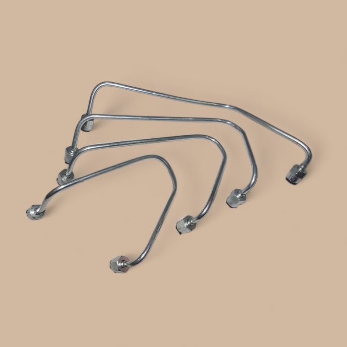 Kubota Injection Pipe Set Compatible for Kubota Engine V2403 Hyundai Skid Steer Loader HSL650-7 HSL650-7A