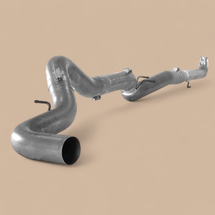 Duramax 5'' Down Pipe Back Exhaust Compatible for Duramax Engine 6.6L LB7 LLY LBZ Chevrolet Silverado GMC Pickup Truck Sierra 2500HD 3500HD 2001-2007